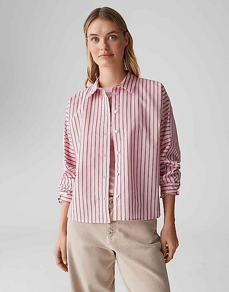 OPUS Langarmbluse FOHO Regular mit mehrfarbigen Streifen lockere Passform, günstig online kaufen