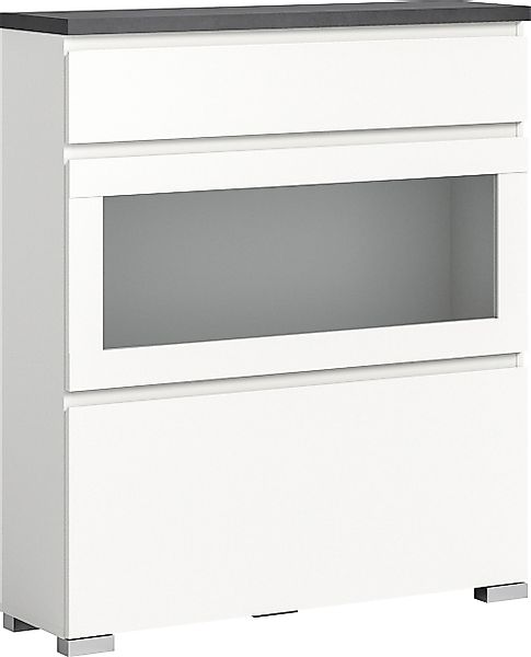 Home affaire Schuhschrank "Skoskap, Tiefe 27cm, 2 Klappen, 1 Schubkasten, P günstig online kaufen