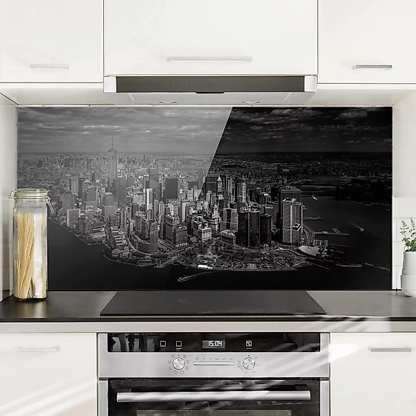 Glas Spritzschutz Architektur & Skyline - Querformat 2:1 New York - Manhatt günstig online kaufen