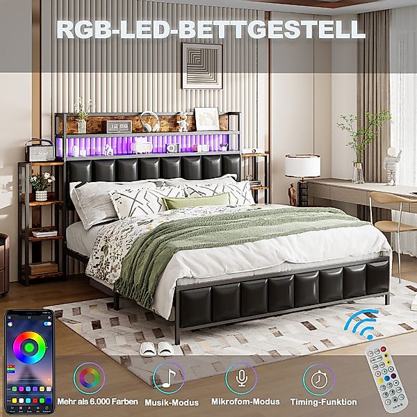 HAUSS SPOLE Polsterbett 160x200 cm mit günstig online kaufen