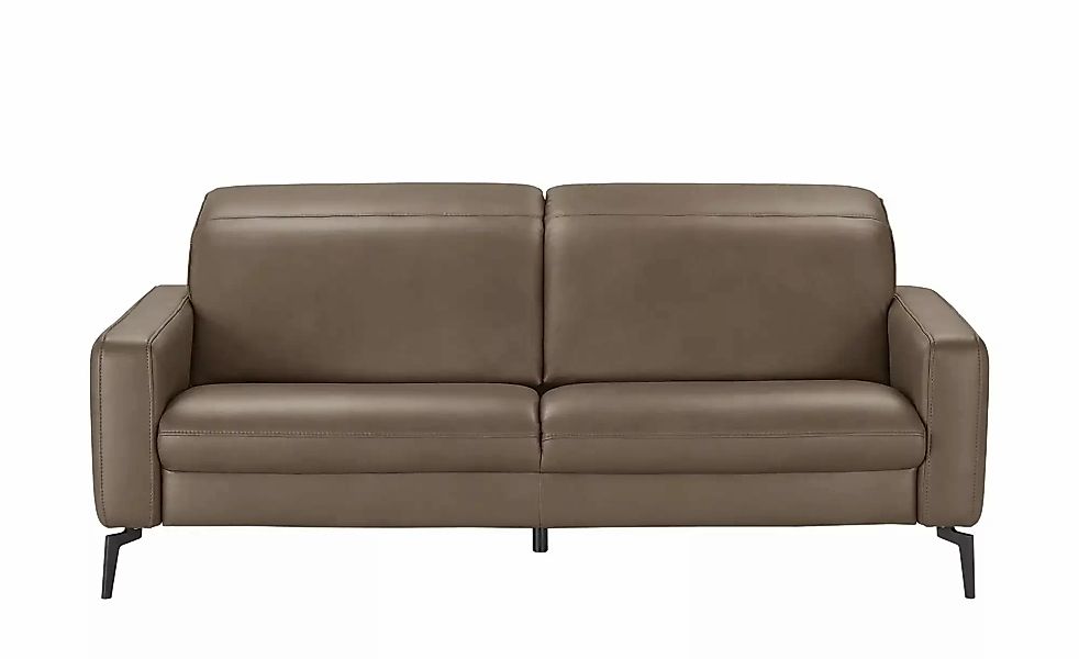 Hukla Einzelsofa  Jona ¦ braun ¦ Maße (cm): B: 214 H: 88 T: 105.0 Polstermö günstig online kaufen