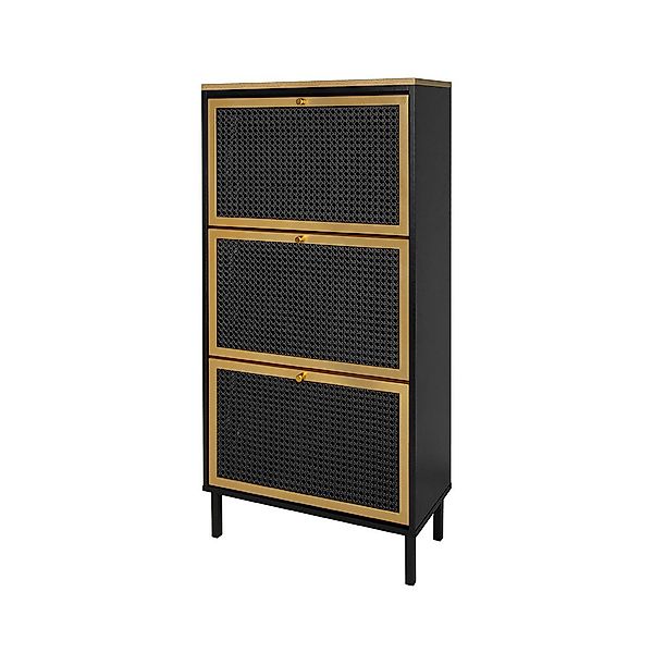 BlingBin Schuhschrank Schuhkommode mit Rückwand, Sideboard günstig online kaufen