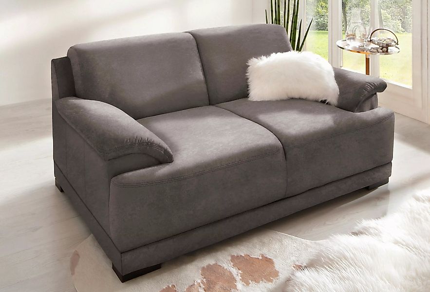 Home affaire 2-Sitzer "Telos, Boxspring-Federung toller Sitzkomfort, zeitlo günstig online kaufen
