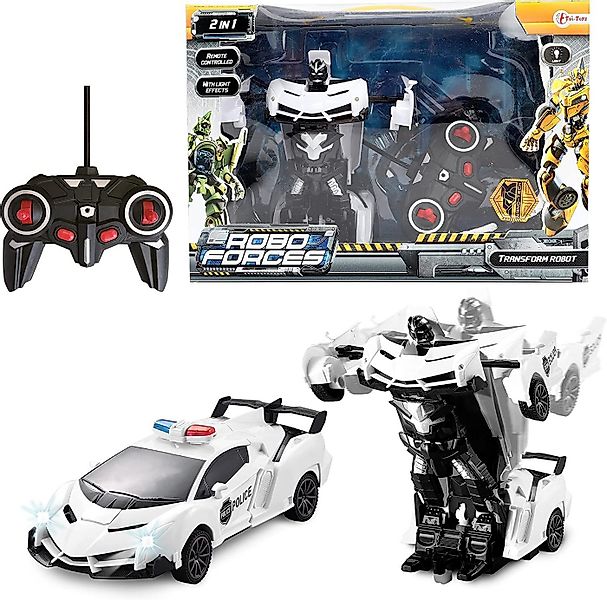 Toi-Toys Spielzeug-Auto Transform Roboter - Robo Forces, mit Licht & Fernst günstig online kaufen