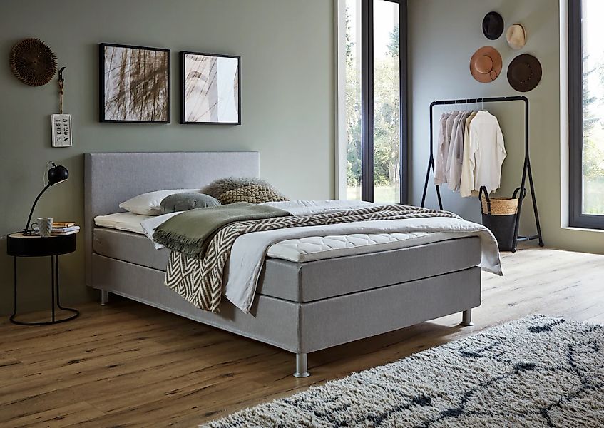 ATLANTIC home collection Boxbett "Edison", inkl. Bonnellfederkern-Matratze günstig online kaufen