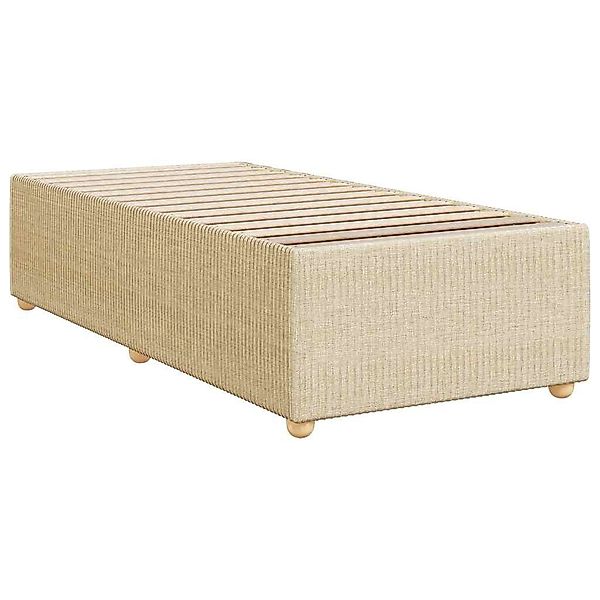 vidaXL Bett Bettgestell ohne Matratze Blau günstig online kaufen