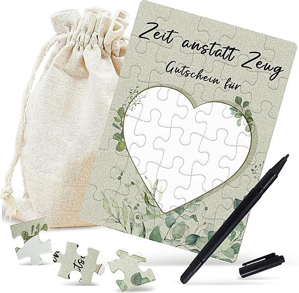 LuxusKollektion Dekohänger Gutschein Puzzle Geburtstagskarte 24-teilig günstig online kaufen