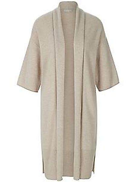 Strickmantel aus 100% Premium-Kaschmir Peter Hahn beige günstig online kaufen
