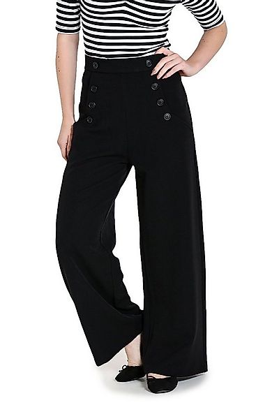 Hell Bunny Marlene-Hose Carlie Swing Trousers Retro Vintage günstig online kaufen