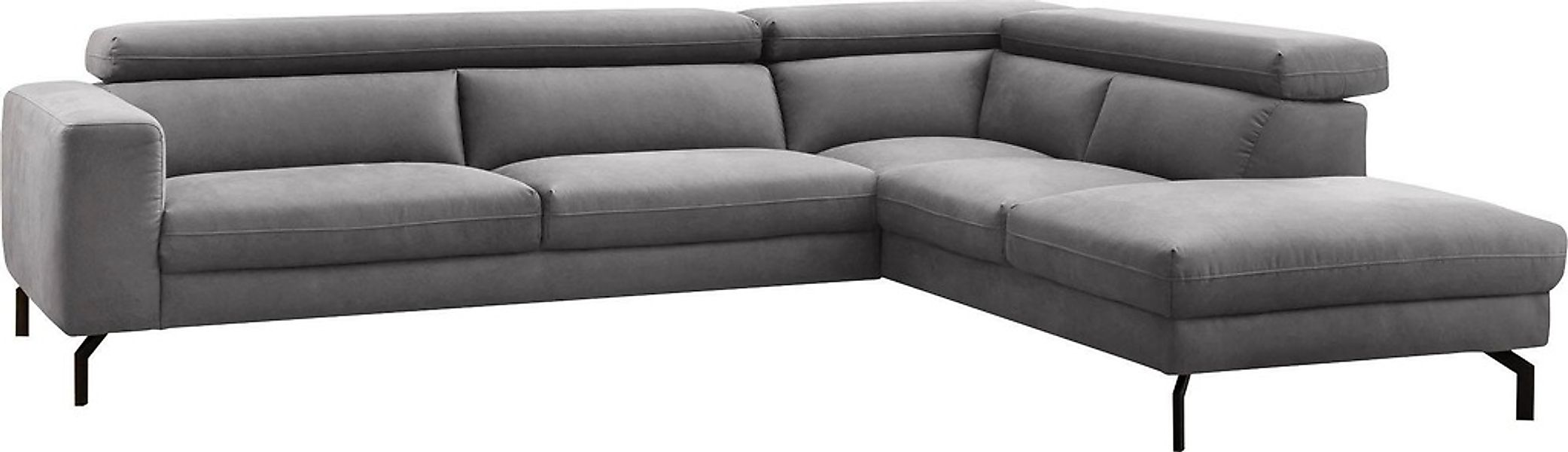 Places of Style Ecksofa "Olanta, modern und bequem, Breite 305cm, Fuß 16cm günstig online kaufen