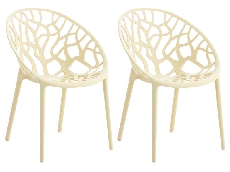 CLP Gartenstuhl Hope (2er Set), Kunststoff, günstig online kaufen