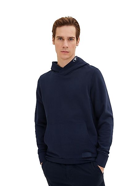 Tom Tailor Herren Kapuzenpullover Hoodie STRUCTURED LINING - Regular Fit günstig online kaufen
