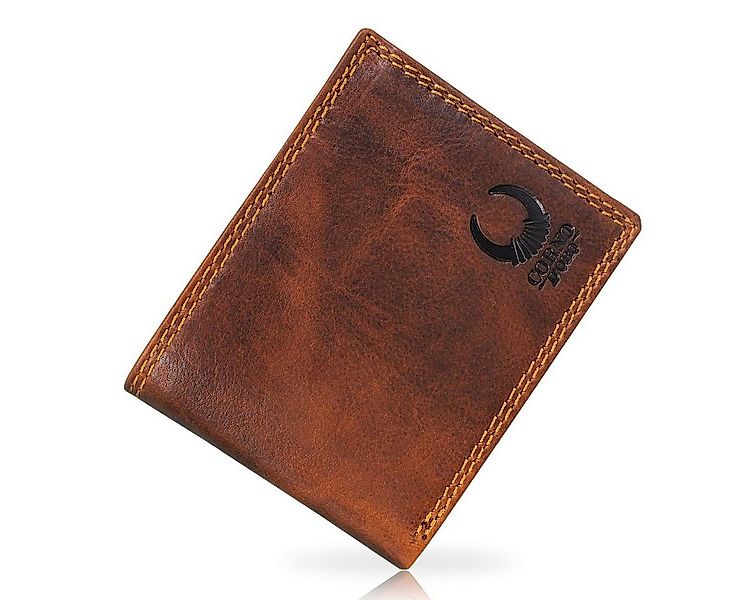 Corno d´Oro Geldbörse Herren Leder mit RFID Schutz Handmade Slim Wallet 9 K günstig online kaufen