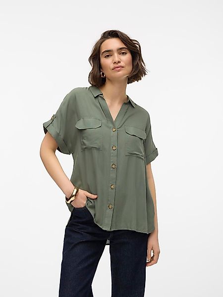 Vero Moda Kurzarmbluse VMBUMPY S/S SHIRT günstig online kaufen