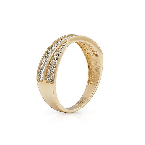 Suzan Gold Goldring Shelly Ring, Gelbgold günstig online kaufen