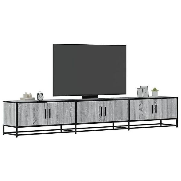 vidaXL Schrankmodule TV-Schrank Grau Sonoma 240x35x41 cm Holzwerkstoff günstig online kaufen