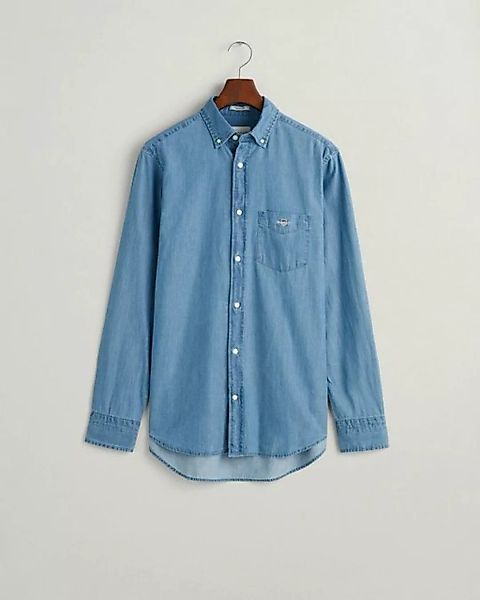 Gant Blusenshirt REG INDIGO BD günstig online kaufen