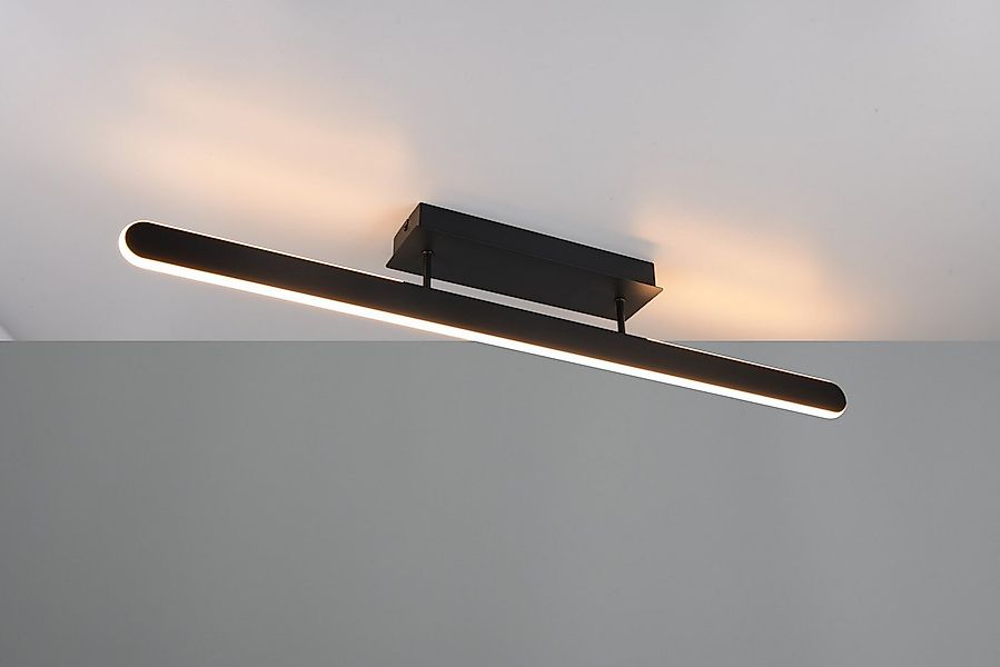 my home LED Deckenleuchte Spedino, Deckenlampe mit Fernbedienung dimmbar Na günstig online kaufen