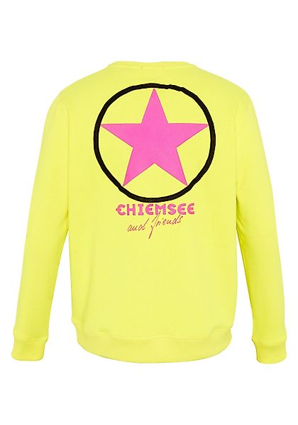 Chiemsee Sweatshirt Sweatshirt mit label-typischem Backprint günstig online kaufen
