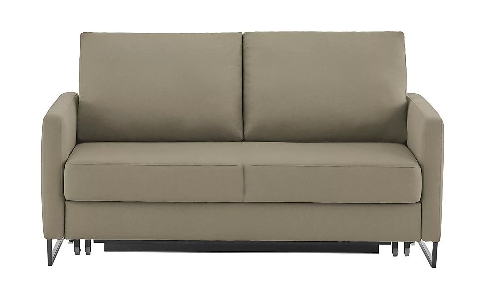 Schlafsofa - braun - 160 cm - 90 cm - 95 cm - Polstermöbel > Sofas > 2-Sitz günstig online kaufen