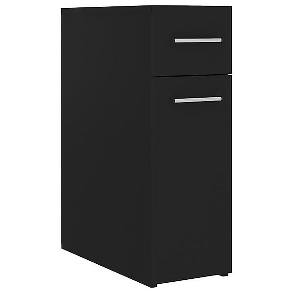 vidaXL Aktenschrank Schreibtisch Container Schwarz 20x45,5x60 cm furnierte günstig online kaufen
