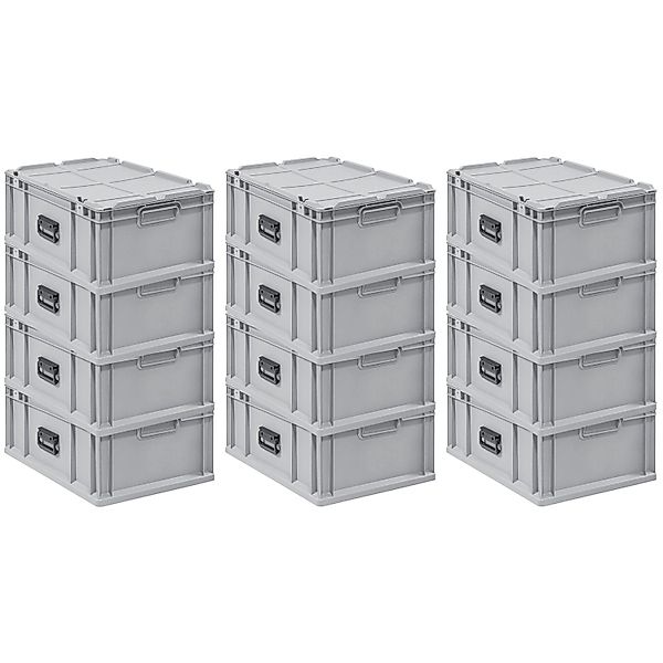 PROREGAL Spar Set 12x Eurobox Nextgen Portable HxBxT 235 x 40 x 60 cm 44 Li günstig online kaufen