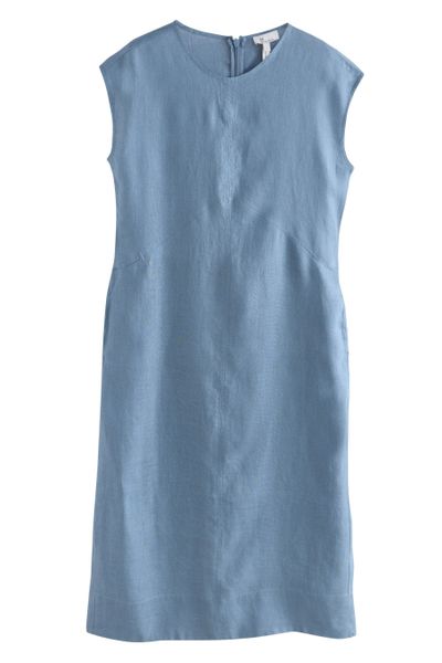 Next Midikleid Gerades Premium-Midikleid aus 100 % günstig online kaufen