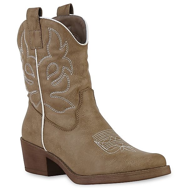 VAN HILL 840203 Cowboy Boots Schuhe günstig online kaufen