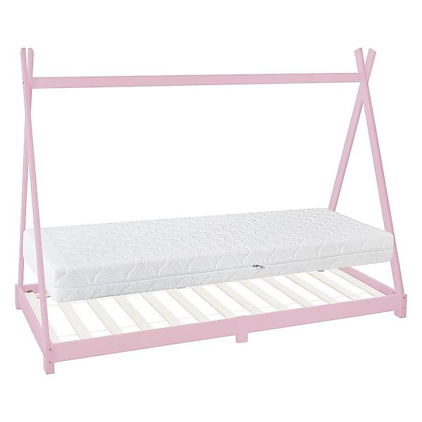 ML-DESIGN Spielbett Hausbett Tipi Zeltbett inkl. günstig online kaufen