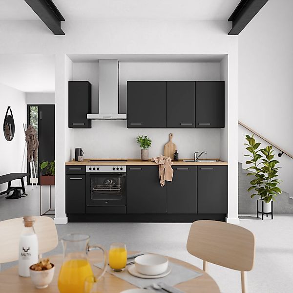 nobilia Küchenzeile ""Touch I"" vormontiert, Ausrichtung wählbar, Breite 24 günstig online kaufen