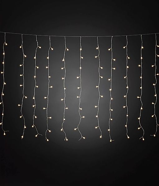 KONSTSMIDE LED-Lichtervorhang »Weihnachtsdeko aussen«, 400 St.-flammig günstig online kaufen