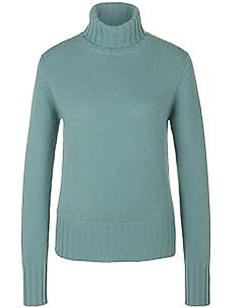 Pullover aus 100% Premium-Kaschmir Peter Hahn Cashmere türkis günstig online kaufen