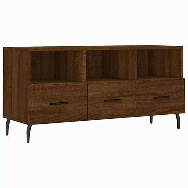 vidaXL TV-Schrank TV-Schrank Braun Eichen-Optik 102x36x50 cm Spanplatte günstig online kaufen