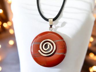 Steinfixx® Lange Kette echter Edelsteindonut 30 günstig online kaufen