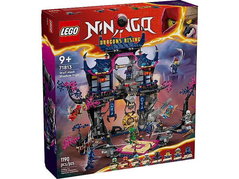LEGO® Ninjago 71813 Wolfsmasken-Dojo Konstruktionsspielsteine günstig online kaufen