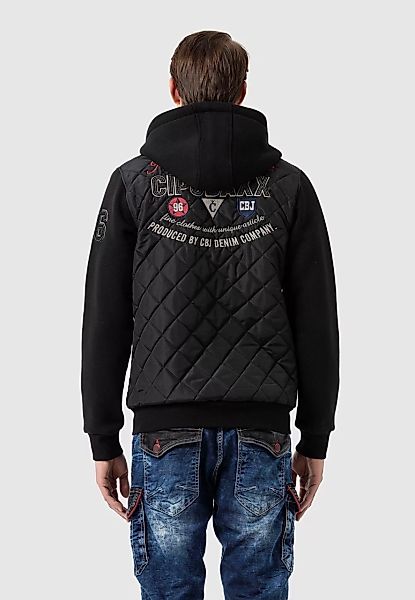Cipo & Baxx Allwetterjacke "Jacke", mit Kapuze, mit Stickereien günstig online kaufen