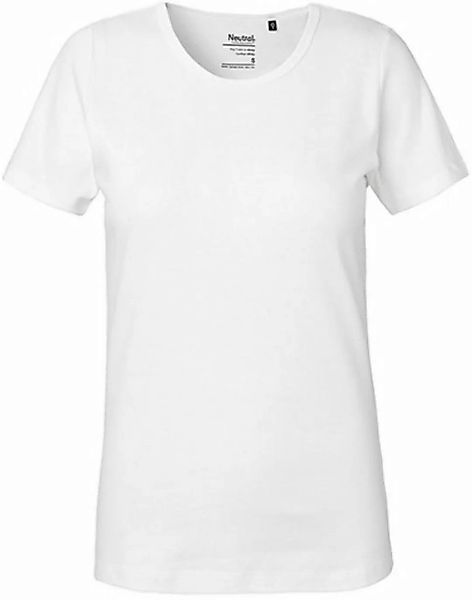 Neutral Rundhalsshirt Damen Interlock T-Shirt / 100% Fairtrade Baumwolle günstig online kaufen