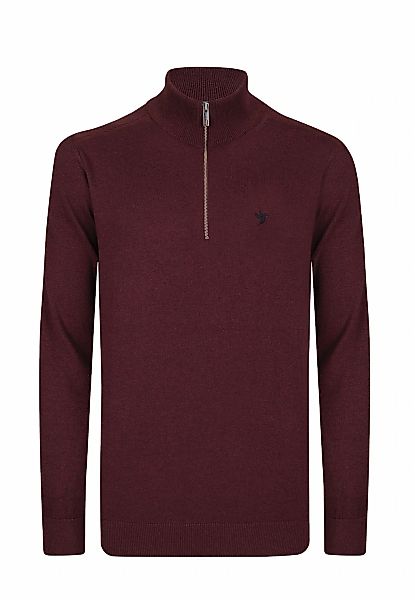 Felix Hardy Stehkragenpullover "Strickpullover mit halbem Reißverschluss" günstig online kaufen