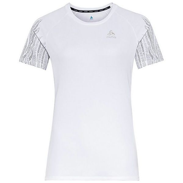 Odlo T-Shirt Odlo Damen Laufshirt Crew Neck s/s Essential Print Shirt 31375 günstig online kaufen