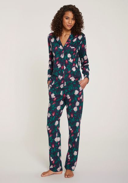 s.Oliver Pyjama Set, 2 Stk. tlg., im klassischen Stil günstig online kaufen