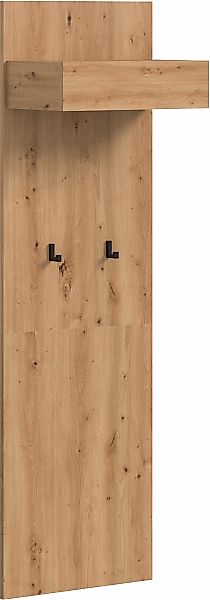 INOSIGN Garderobenpaneel "EVRID, Höhe 160 cm, inkl. 2 Metall-Haken, Kleider günstig online kaufen