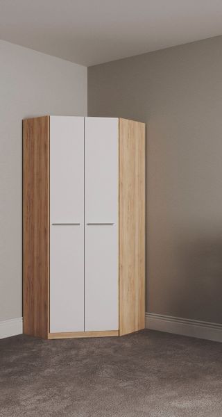 priess Eckkleiderschrank "Barcelona Kleiderschrank Ecklösung Raumwunder" in günstig online kaufen