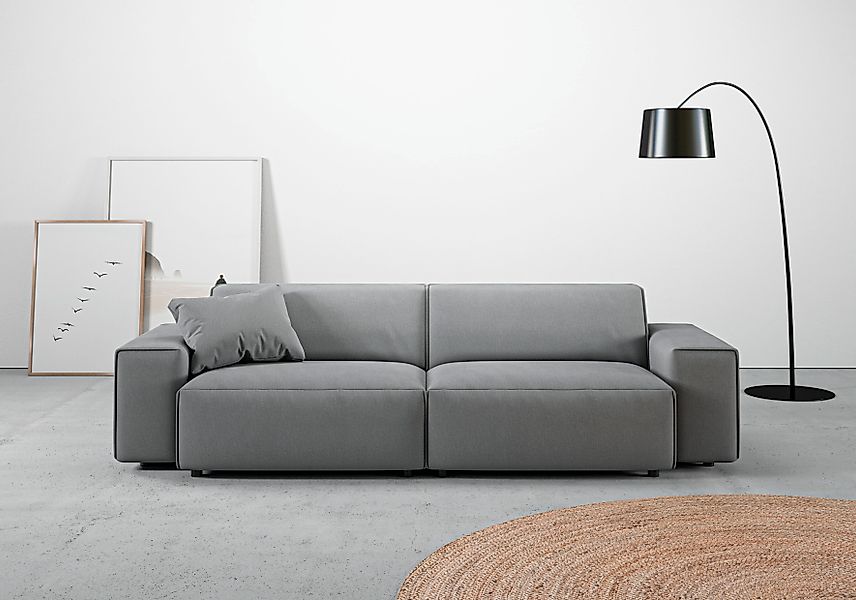 Home affaire Big-Sofa »Glimminge auch in Breitcord, Feincord + Easy care-Be günstig online kaufen