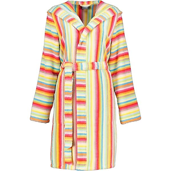 Cawö - Damen Bademantel Life Style - Kurzmantel mit Kapuze 7082 - Farbe: mu günstig online kaufen
