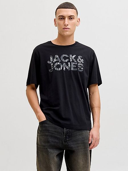 Jack & Jones Kurzarmshirt JJEJEFF LOGO TEE SS SN mit Logoprint günstig online kaufen