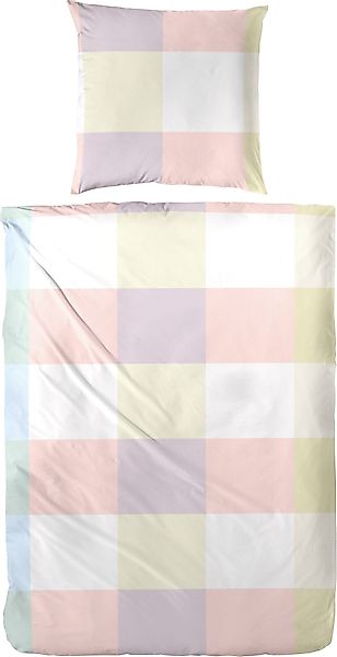 Primera Bettwäsche Primera Renforce-Bettwäsche Candy Blocks, günstig online kaufen