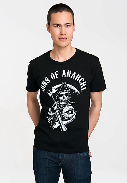 LOGOSHIRT T-Shirt "Sons of Anarchy Logo" mit Sons of Anarchy-Print günstig online kaufen