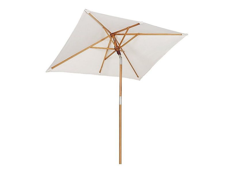 Sekey Sonnenschirm 200 x 150cm Holz Sonnenschirm Rechteckig Gartenschirm, U günstig online kaufen