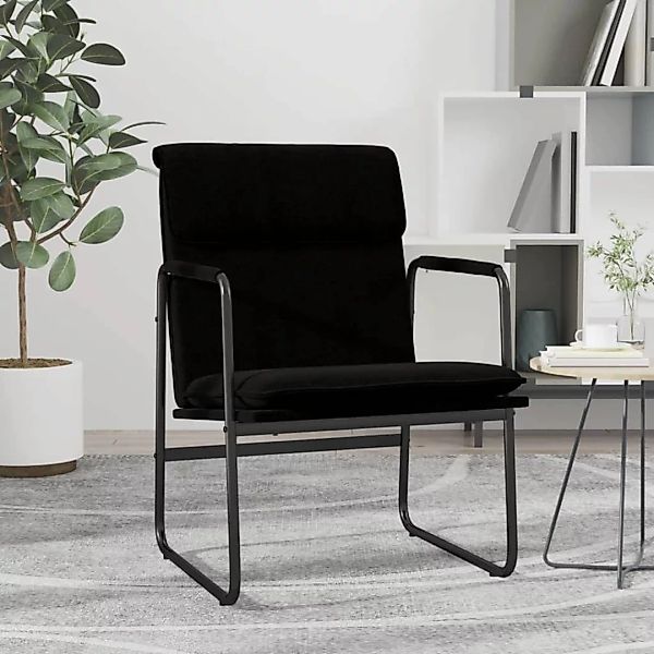 Vidaxl Loungesessel Schwarz 55x64x80 Cm Stoff günstig online kaufen