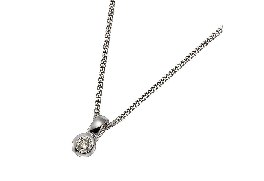 Diamonds by Ellen K. Kette mit Anhänger 585 Gold Brillant 0,20ct. günstig online kaufen